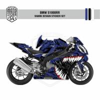  BMW S1000RR SHARK DESIGN STICKER SET - MAVİ