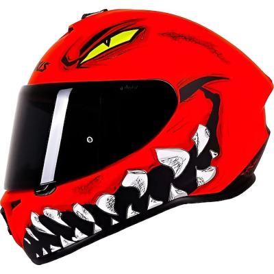 Axxis Draken S Forza Mat Kırmızı- SİYAH VİZÖR HEDİYELİ