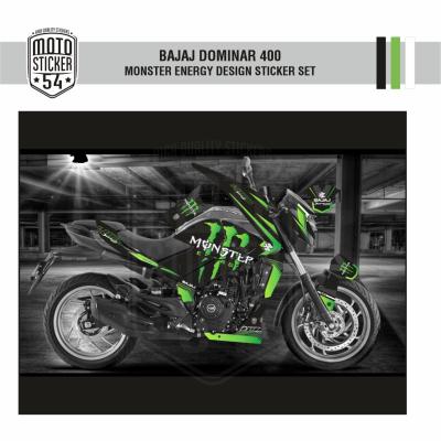 bajaj dominar 400 monster energy design görsel