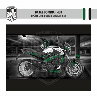 Bajaj Dominar 400 Sport Line Design Koyu Yeşil