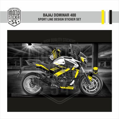 Bajaj Dominar 400 Sport Line Design Sarı