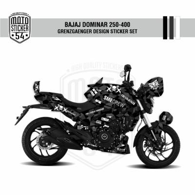Bajaj Dominar Grenzgaenger Design Siyah Görsel Siyah Beyaz