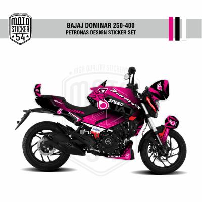 Bajaj Dominar Petronas Design Görsel Pembe