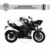 Bajaj Pulsar N250 Monster Energy Desıgn Sticker Set