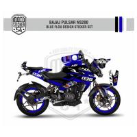 Bajaj Pulsar NS200 Blue Flou Design Görsel