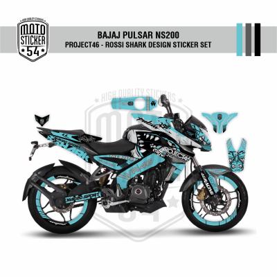 Bajaj Pulsar NS200 Project46 - Rossi Shark Design Görsel 10
