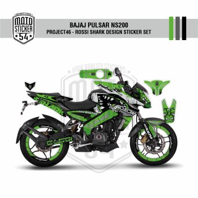 Bajaj Pulsar NS200 Project46 - Rossi Shark Design Görsel 7