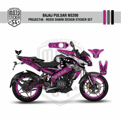 Bajaj Pulsar NS200 Project46 - Rossi Shark Design Görsel 9