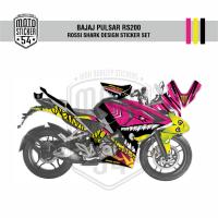Bajaj Pulsar RS200 Rossi Shark Design Görsel Pembe