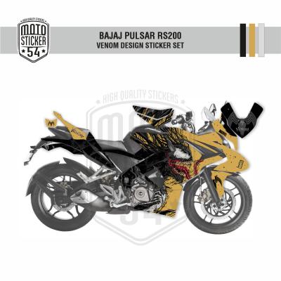 Bajaj Pulsar RS200 Venom Design Görsel Yaldız