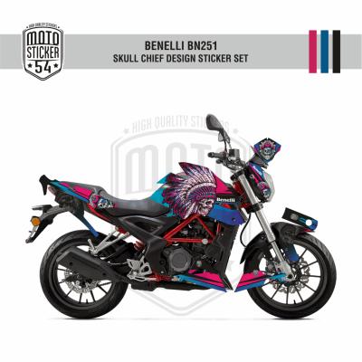 Benelli BN 251 Skull Chief Design Görsel 1.png