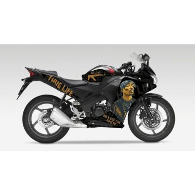 CBR NIGGA GOLD DESIGN