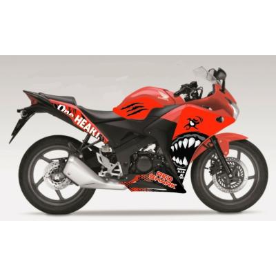 CBR RED SHARK DESIGN