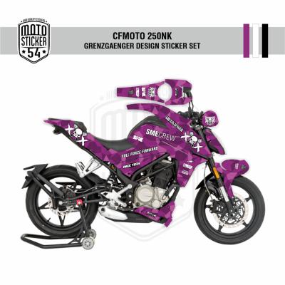 CFMOTO 250NK Grenzgaenger Design Siyah Görsel Mor