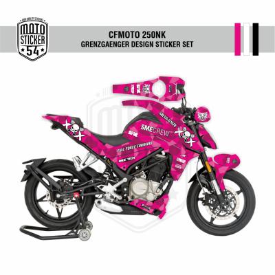 CFMOTO 250NK Grenzgaenger Design Siyah Görsel Pembe