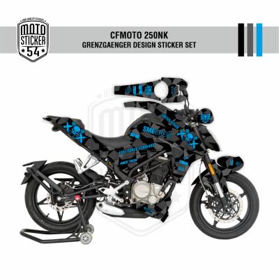 CFMOTO 250NK Grenzgaenger Design Siyah Görsel Siyah Mavi
