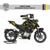 CFMOTO 250NK Grenzgaenger Design Siyah Görsel Siyah Sarı