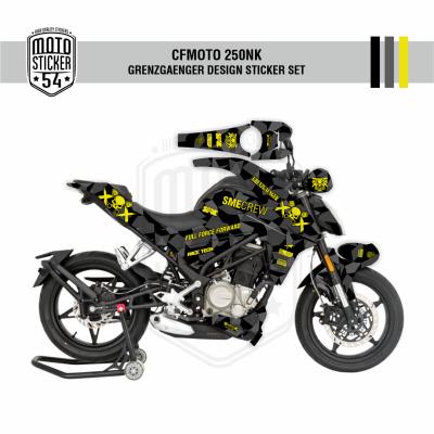 CFMOTO 250NK Grenzgaenger Design Siyah Görsel Siyah Sarı