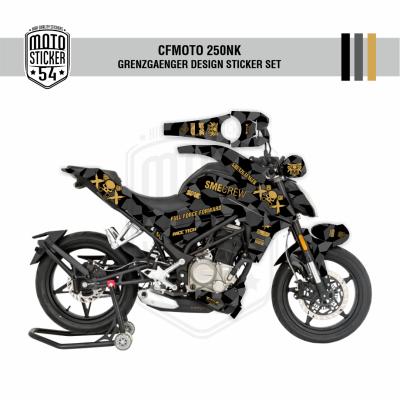 CFMOTO 250NK Grenzgaenger Design Siyah Görsel Siyah Yaldız