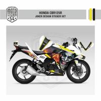 Honda CBR125R Joker Design Beyaz Sarı Görsel 1.png