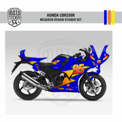 Honda CBR250R Çift Farlı McQueen Design Görsel Lacivert.png
