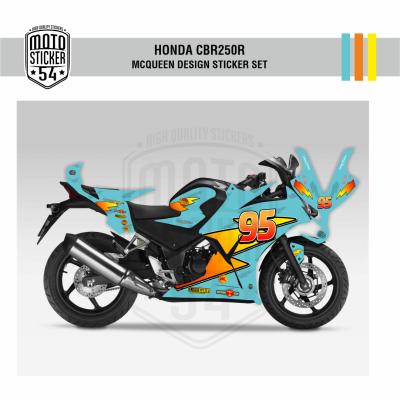 Honda CBR250R Çift Farlı McQueen Design Görsel Turkuaz.png