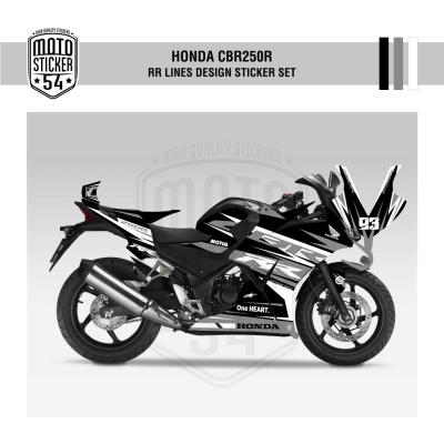 Honda CBR250R Çift Farlı RR Lines Design Görsel Gri 1.png