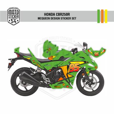 Honda CBR250R Tek Farlı McQueen Design Görsel Yeşil.png