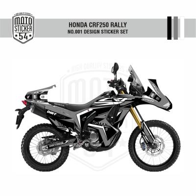 Honda CRF250 Rally Design No001 Siyah Gri Görsel 1.png