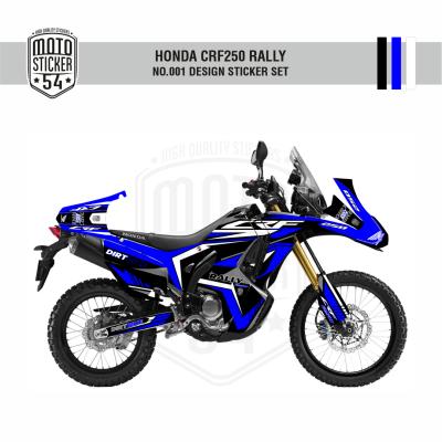 Honda CRF250 Rally Design No001 Siyah Lacivert Görsel 1.png