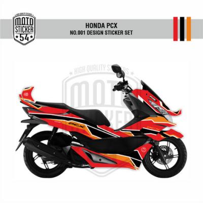 HONDA PCX NO 001 STİCKER SET 2014-2017