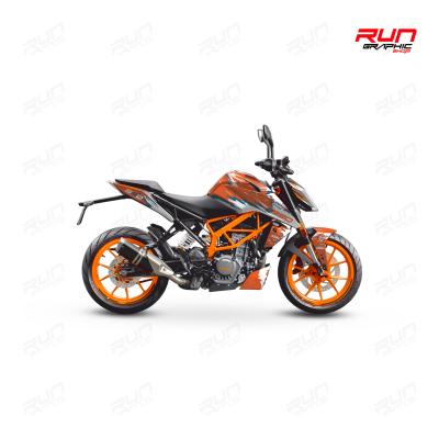KTM CARTOON TURUNCU MAVİ BEYAZ