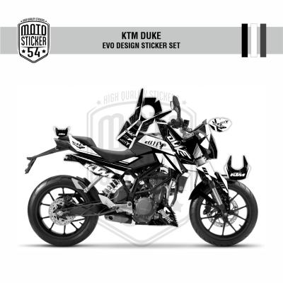 KTM Duke Eski Kasa Evo Design Görsel Beyaz