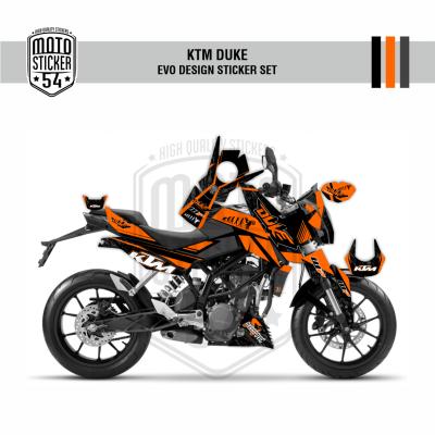 KTM Duke Eski Kasa Evo Design Görsel Turuncu
