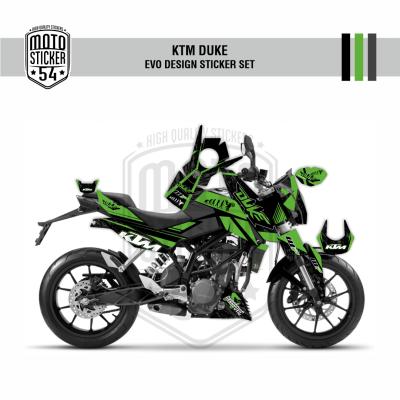 KTM Duke Eski Kasa Evo Design Görsel Yeşil