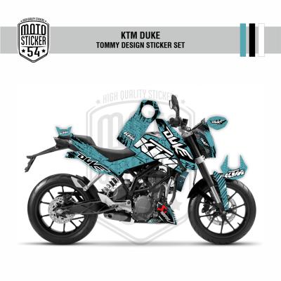 KTM Duke Petronas Design KM Görsel Siyah 1