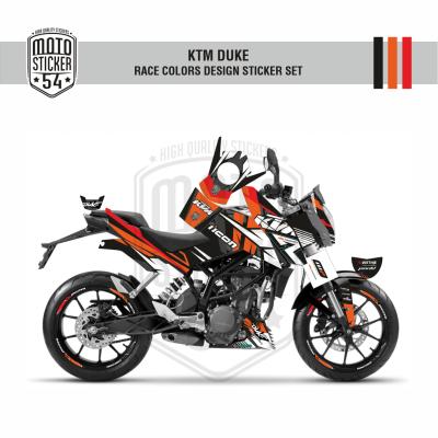 KTM Duke Race Colors Design Görsel 3