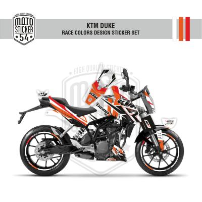 KTM Duke Race Colors Design Görsel 5