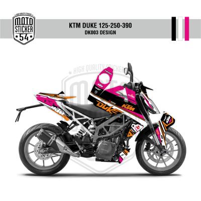 KTM Duke v2 DK003 Design Görsel Pembe
