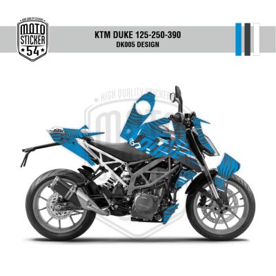 KTM Duke v2 DK005 Design Görsel Mavi