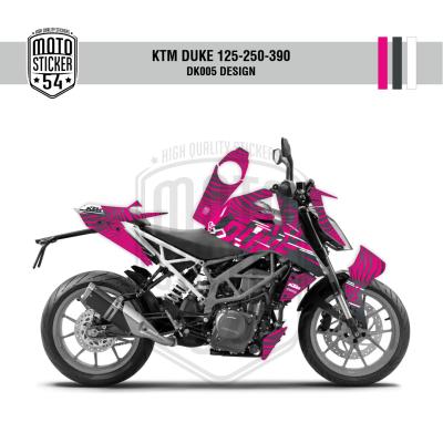 KTM Duke v2 DK005 Design Görsel Pembe