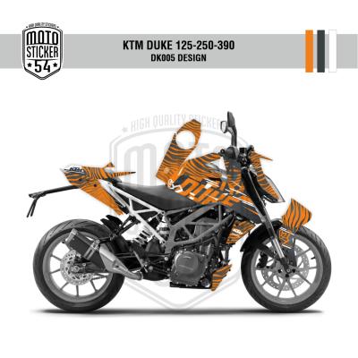 KTM Duke v2 DK005 Design Görsel Turuncu
