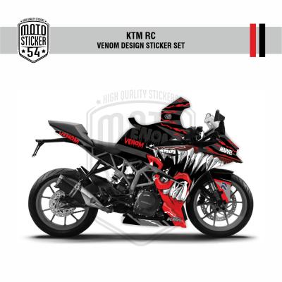 KTM RC 17-21 Venom Design Görsel Kırmızı