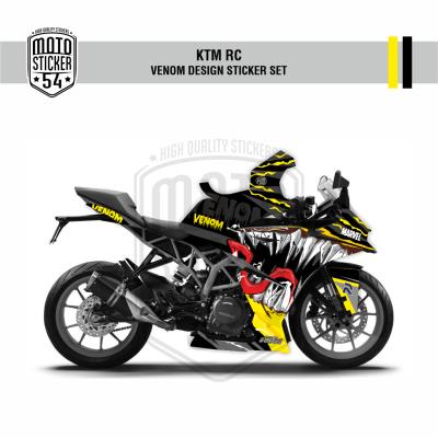 KTM RC 17-21 Venom Design Görsel Sarı