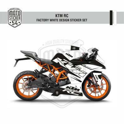 KTM RC Factory White Design Görsel