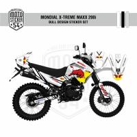 Mondial X-treme MAXX 200i Bull Design KM Görsel Beyaz 1.png