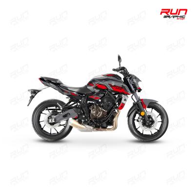 MT 07 DARK SIDE GRİ KIRMIZI