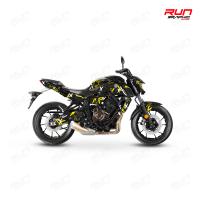 MT 07 GLİCHT SİYAH SARI