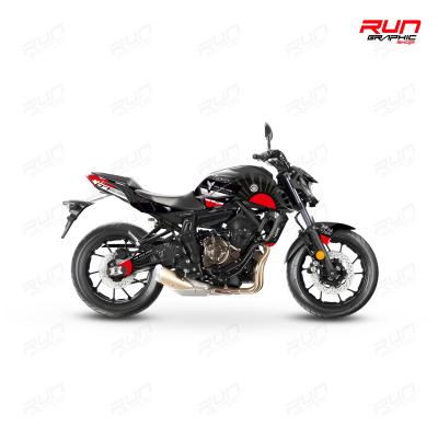 MT 07 JAPON KOYU GRİ KIRMIZI