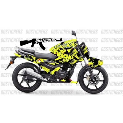 TVS RAİDER PIKACHU DESIGN
